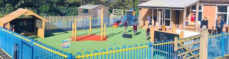 Parbold Douglas School’s EYFS Playground Equipment